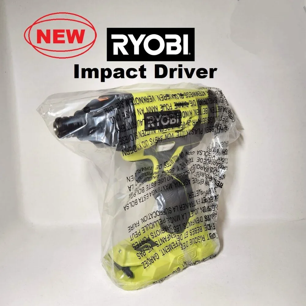 RYOBI ONE+ 18V Cordless Impact Driver (Tool Only) P235A Brand NEW- RYOBI Tools